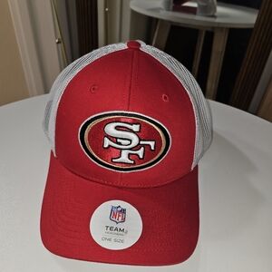 NFL Red and Black Cap